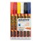 Molotow One4All Acrylic Markers - Assorted Colors, 2 mm, Set of 6